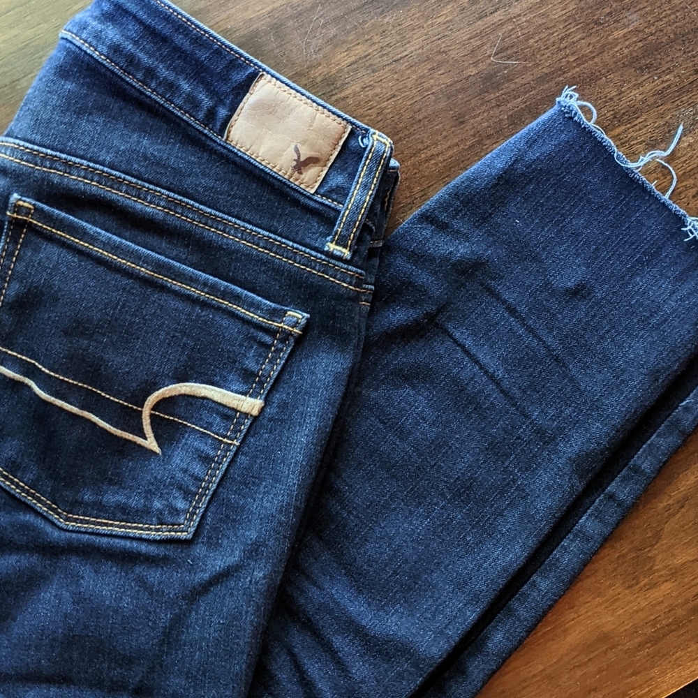 American Eagle · Dark Wash Skinny Jeans
